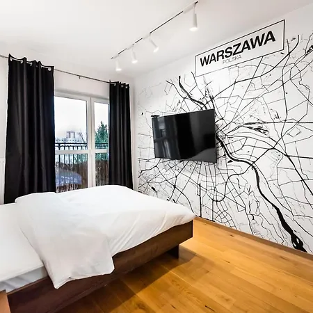 Bakalarska Modern Apartment Warsaw Exterior photo